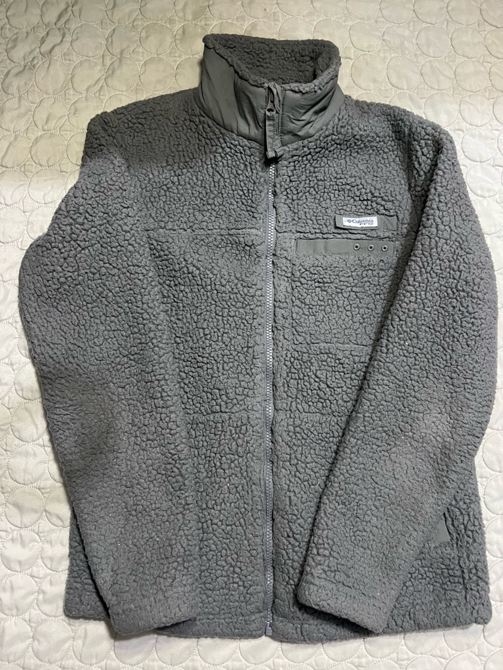Columbia Black Sherpa Fleece Jacket